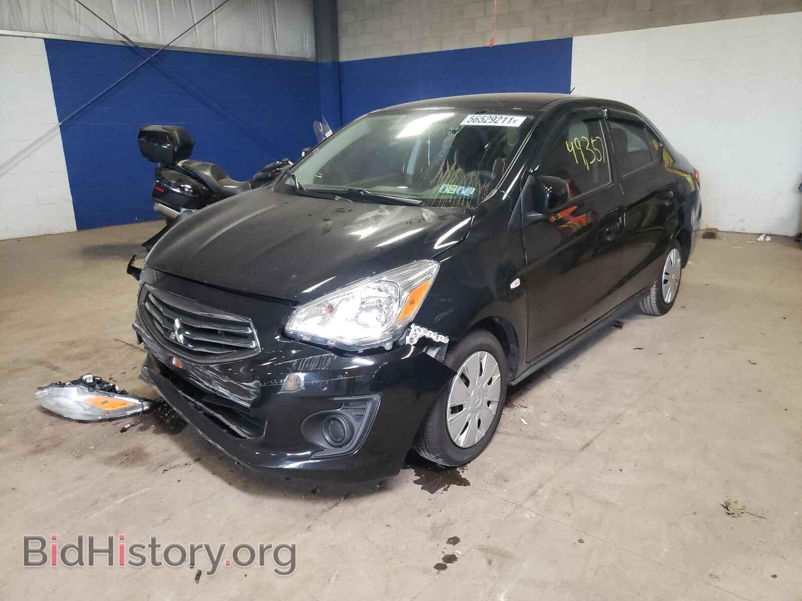 2019 MITSUBISHI MIRAGE - VIN: ML32F3FJ3KHF13679 - Фото 2