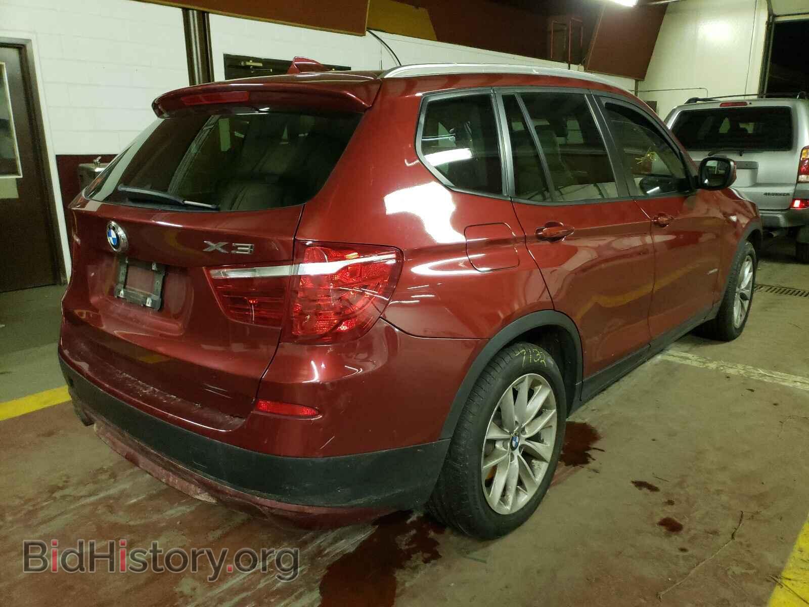 2013 BMW X3 - VIN: 5UXWX9C50D0A20371 - Фото 4