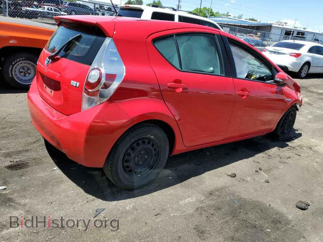 2014 TOYOTA PRIUS - VIN: JTDKDTB31E1574470 - Фото 3