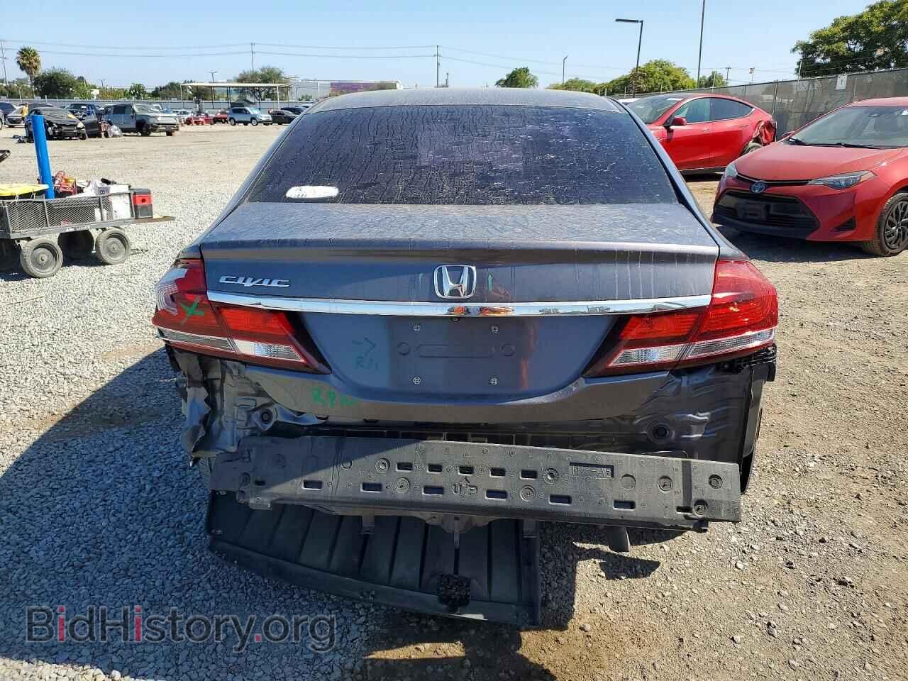 2014 HONDA CIVIC - VIN: 19XFB2F56EE207235 - Фото 6