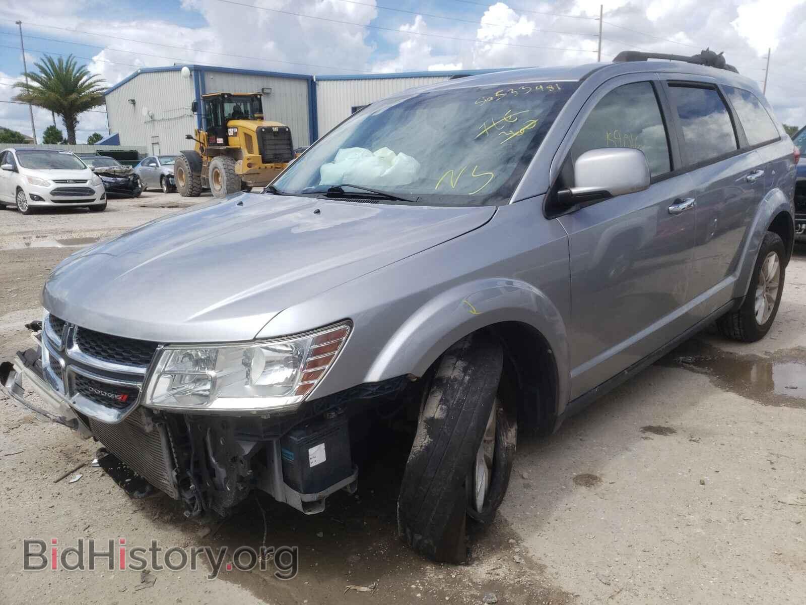 2015 DODGE JOURNEY - VIN: 3C4PDCBG0FT628179 - Фото 2