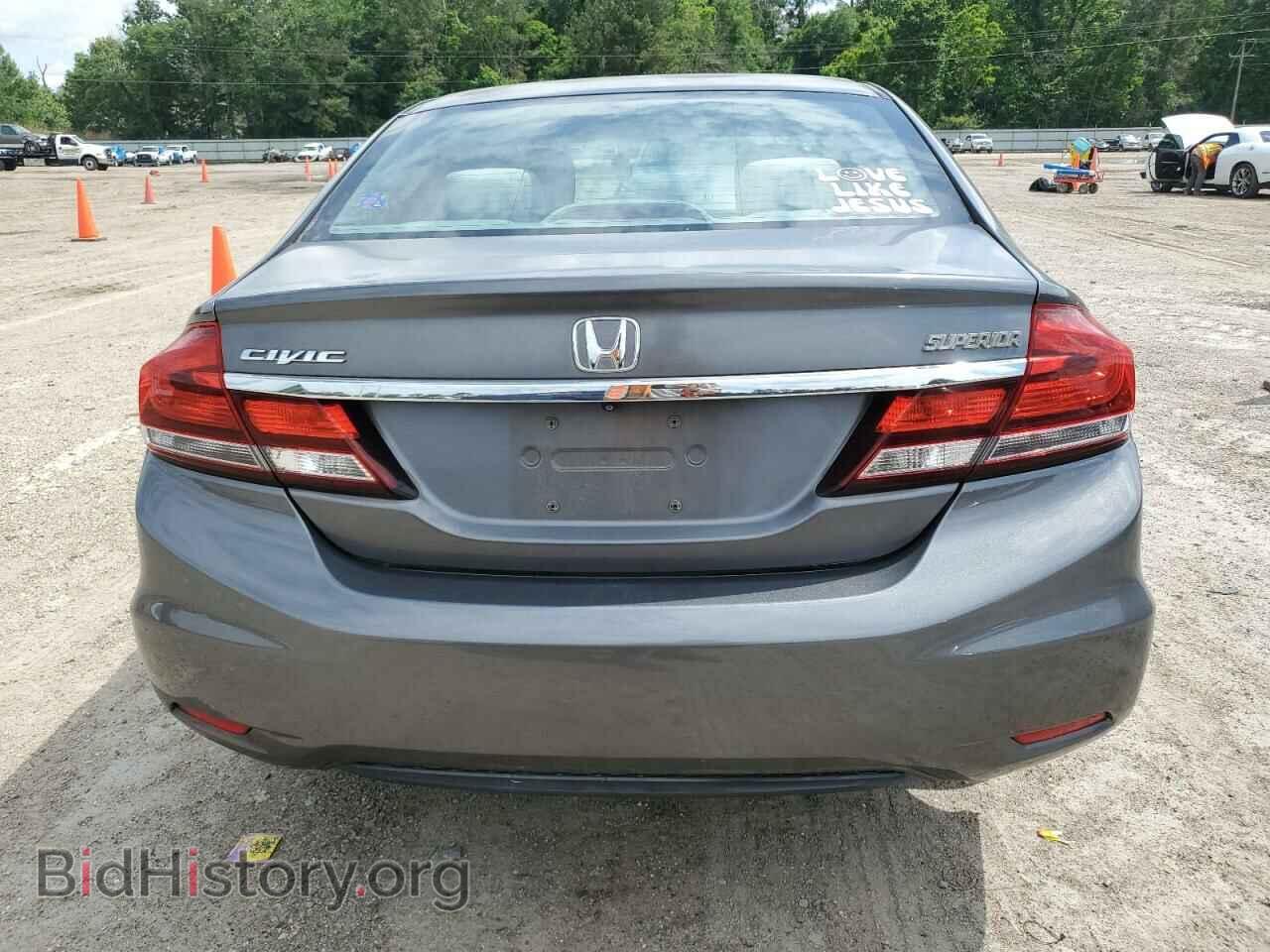 2013 HONDA CIVIC - VIN: 2HGFB2F80DH519937 - Фото 6