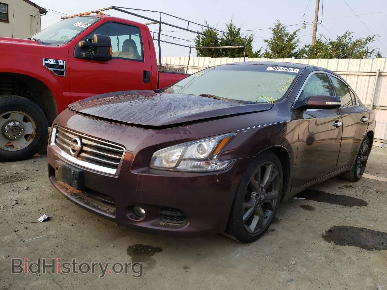 2014 NISSAN MAXIMA - VIN: 1N4AA5AP4EC444925 - Фото 2