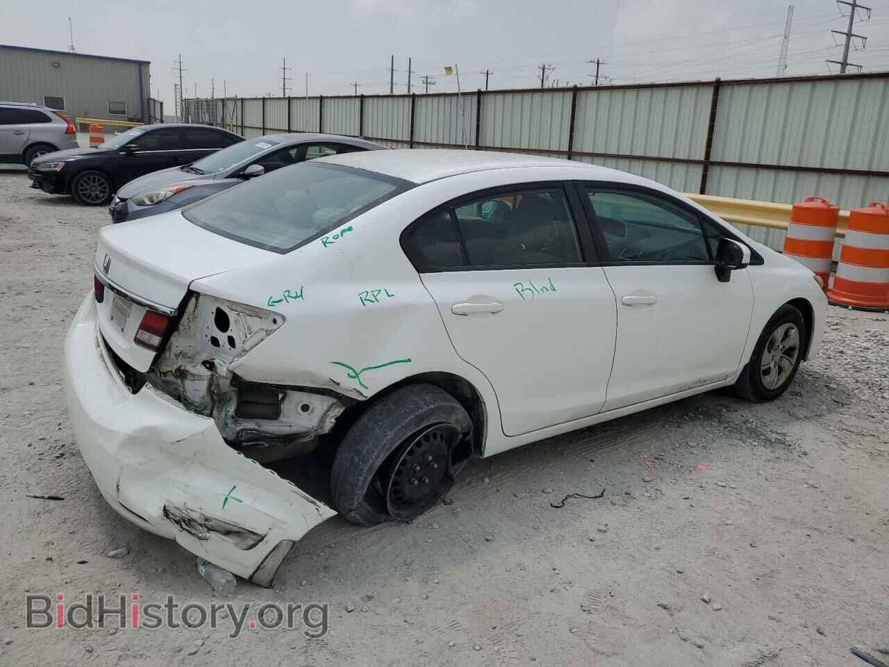 2015 HONDA CIVIC - VIN: 19XFB2F56FE036116 - Фото 3