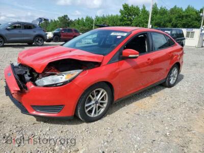 2016 Ford FOCUS SE, red — VIN 1FADP3F25GL257015, Copart