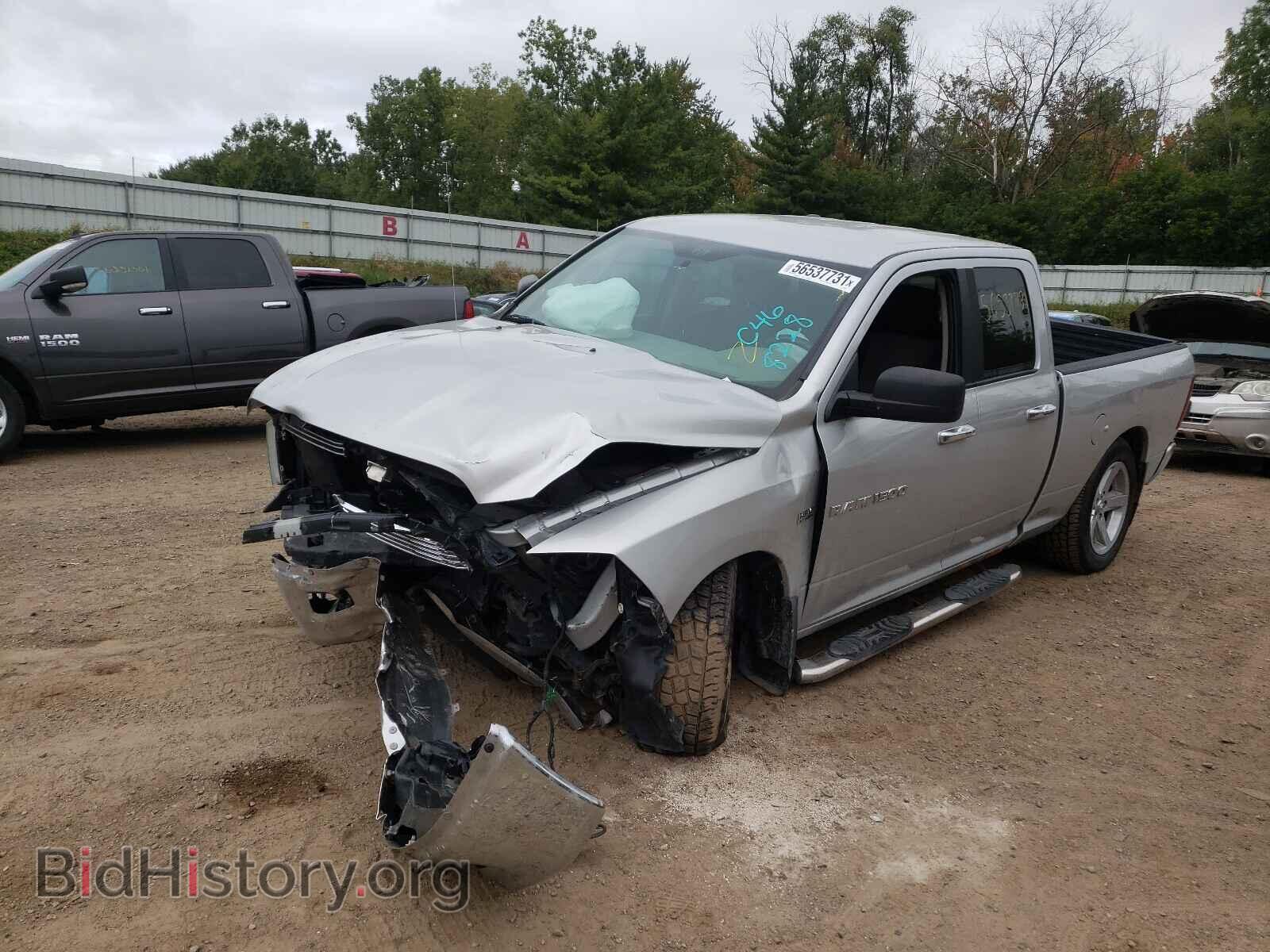 2012 DODGE RAM 1500 - VIN: 1C6RD7GTXCS138228 - Фото 2