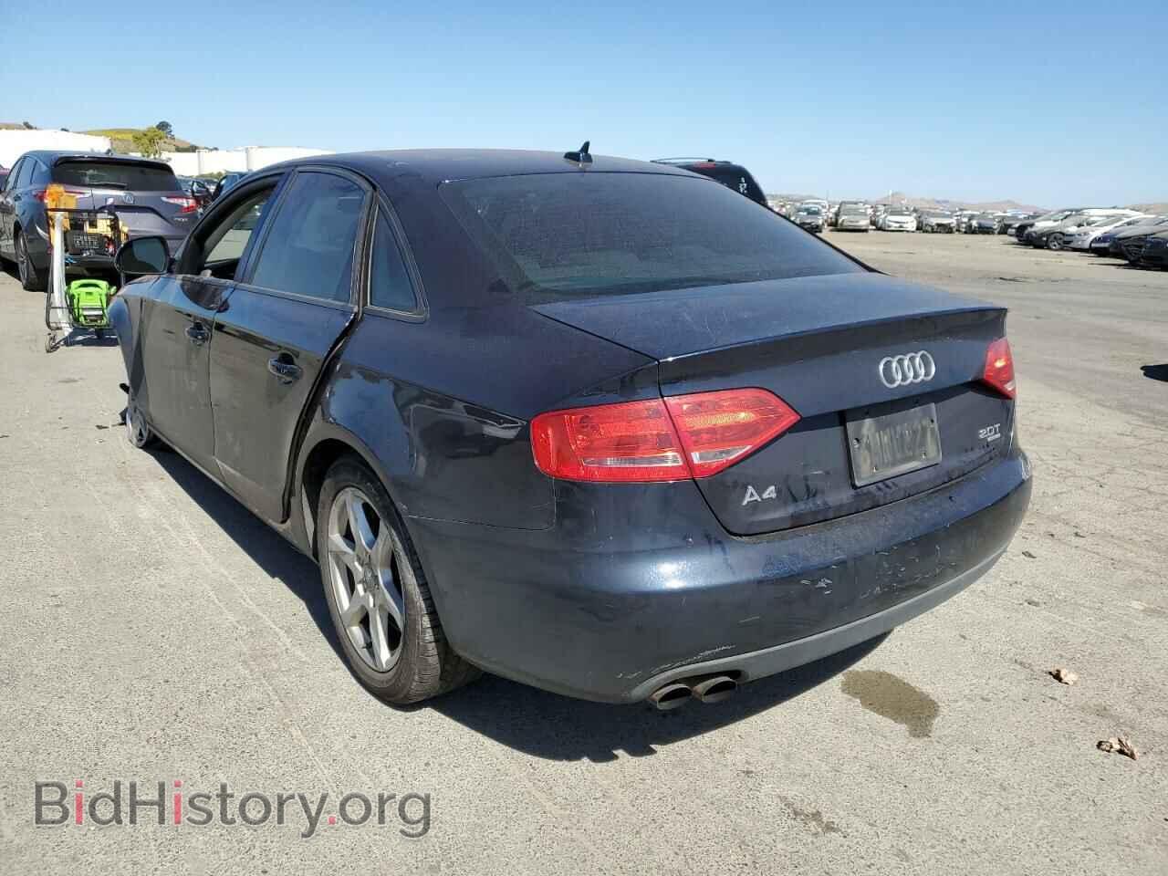 2009 AUDI A4 - VIN: WAULF78K19A080620 - Фото 2