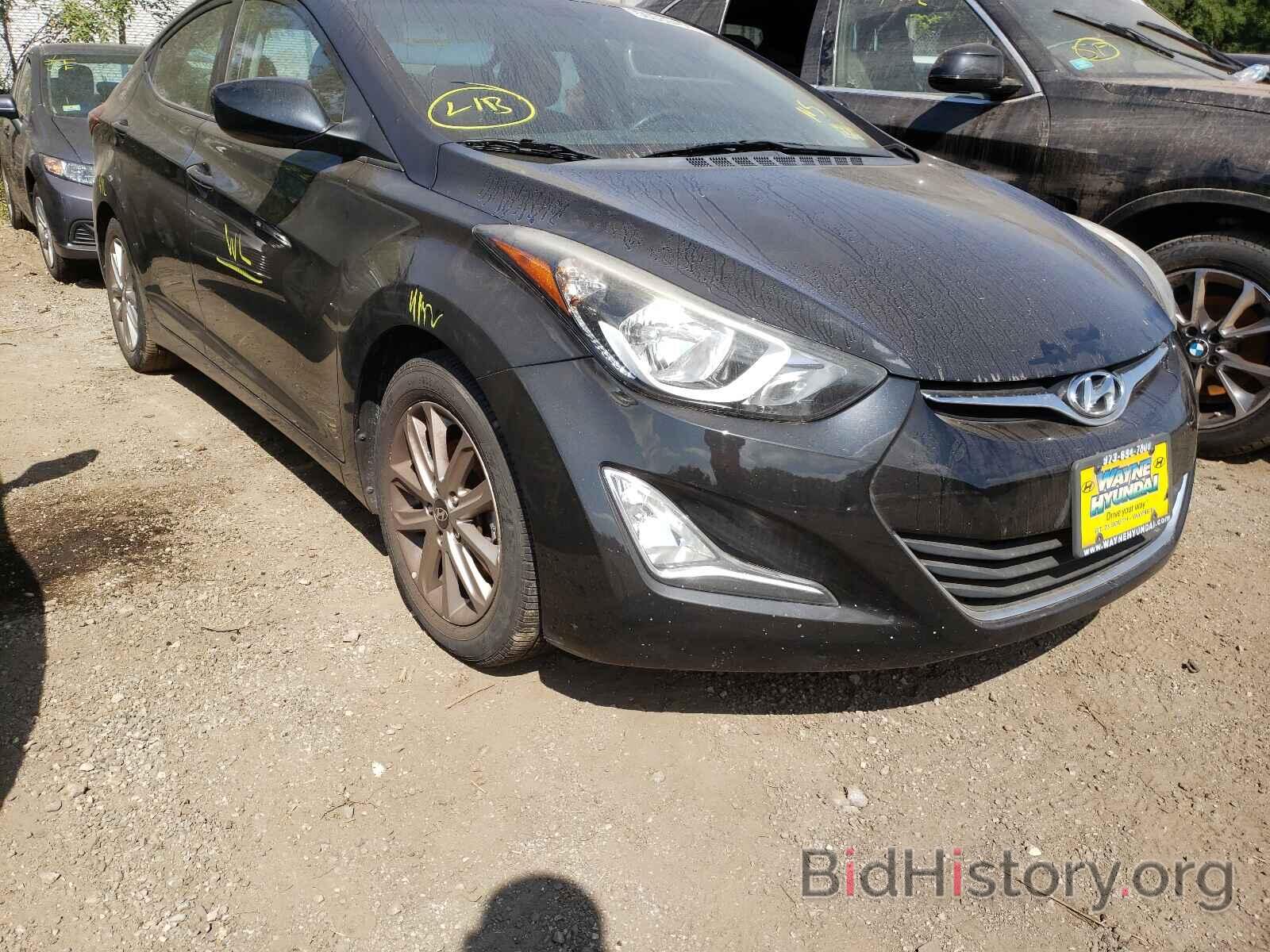 Photo 5NPDH4AEXEH483034 - HYUNDAI ELANTRA 2014