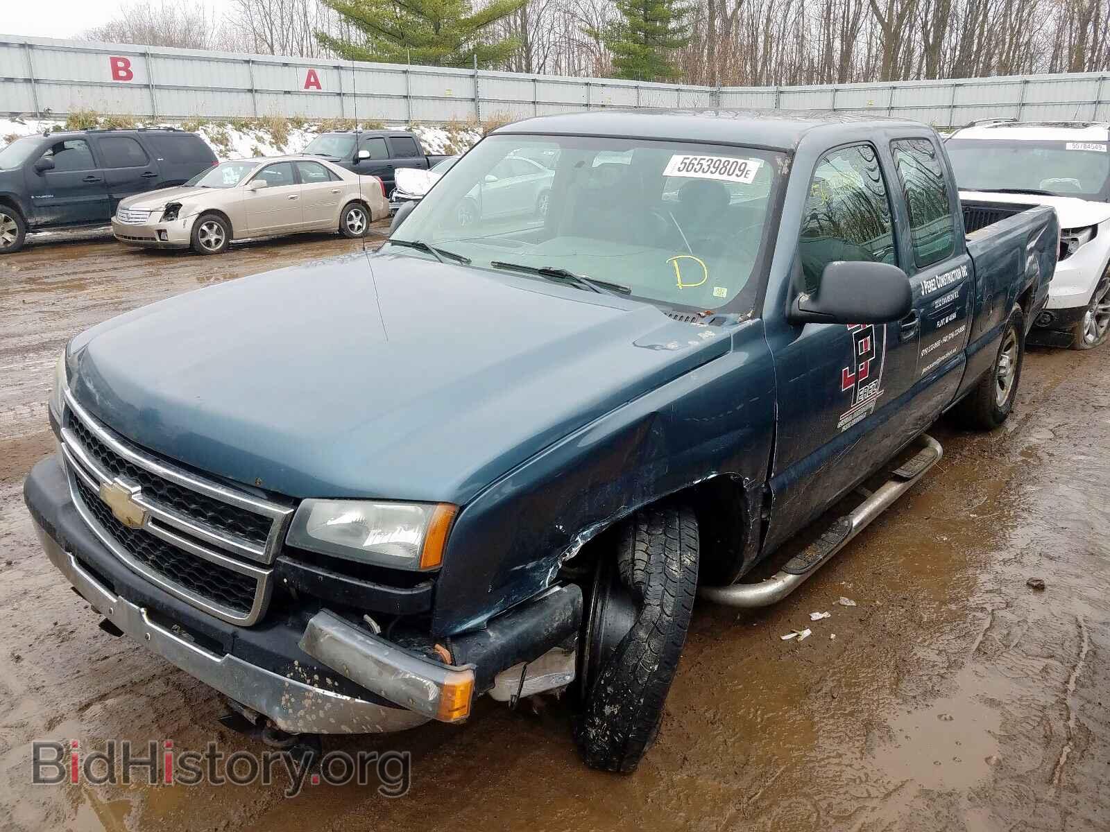 2006 CHEVROLET SILVERADO - VIN: 1GCEC19V46Z266384 - Фото 2