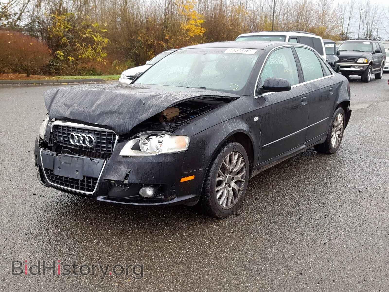 2008 AUDI A4 - VIN: WAUDF78E48A164265 - Фото 2