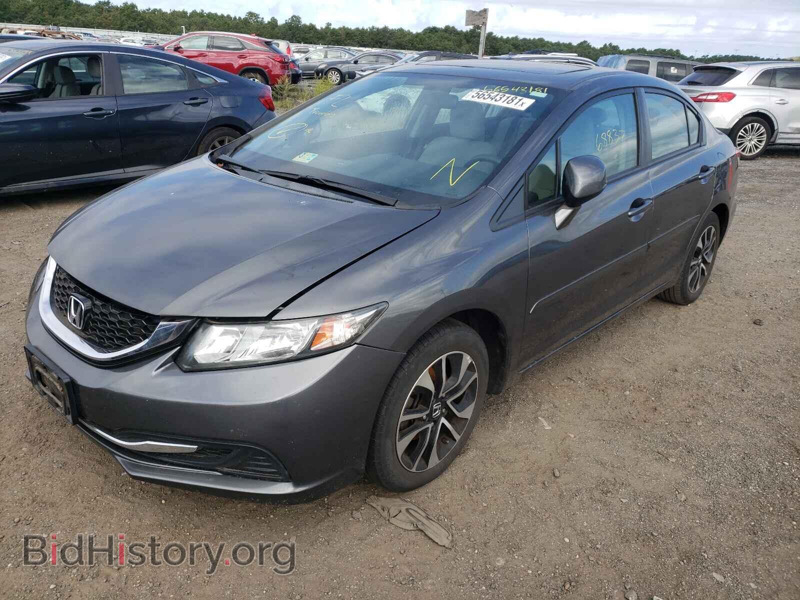 2013 HONDA CIVIC - VIN: 2HGFB2F84DH539897 - Фото 2