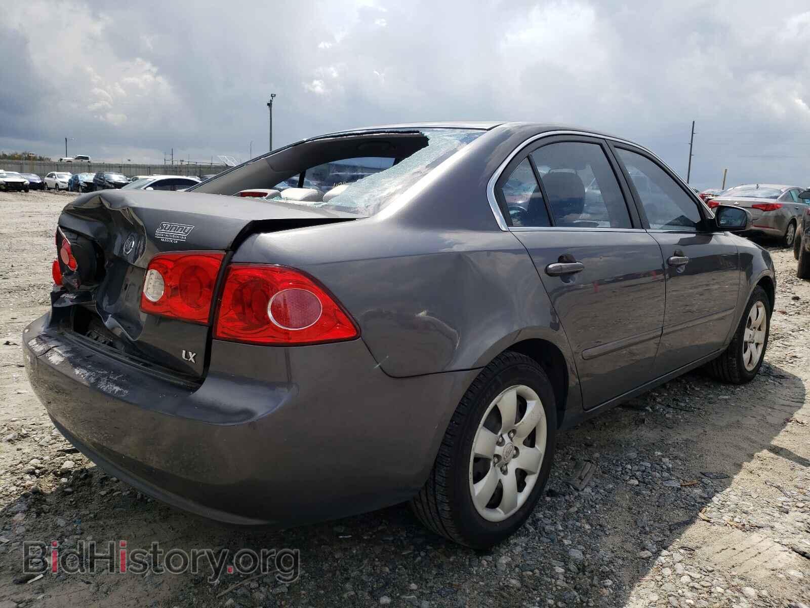 2007 KIA OPTIMA - VIN: KNAGE123675152856 - Фото 4