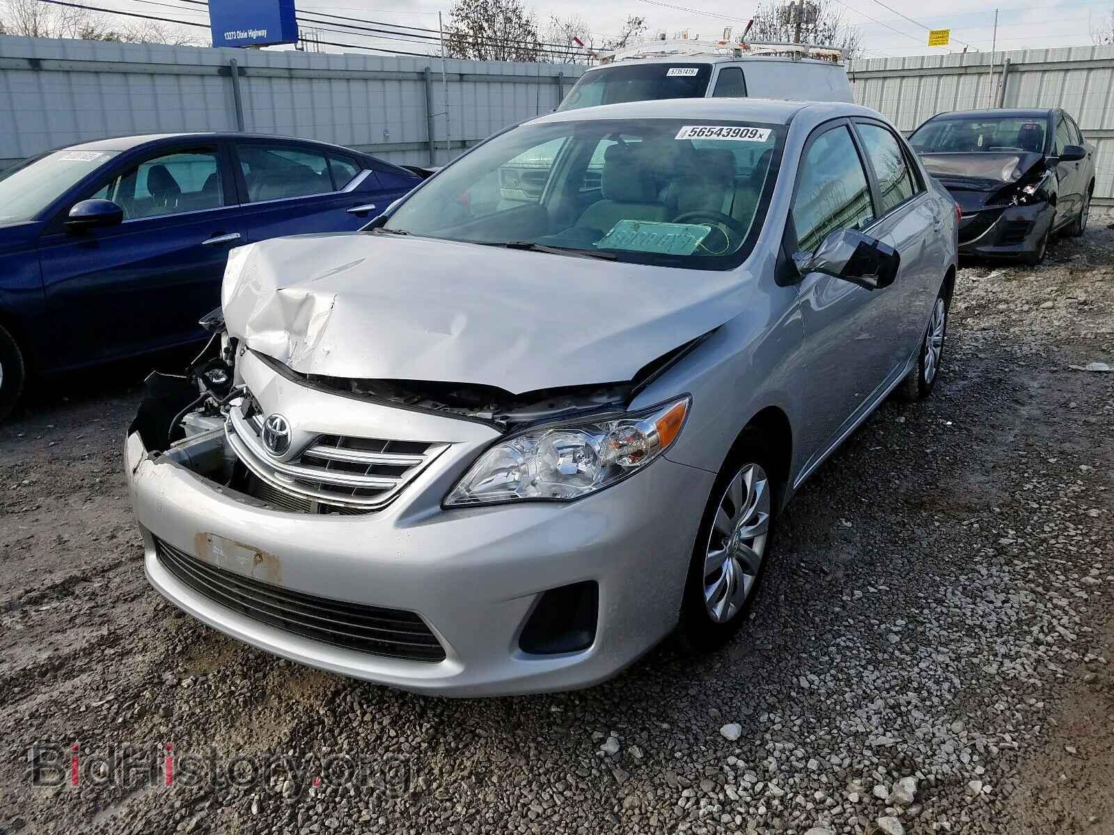 2013 TOYOTA COROLLA BA - VIN: 5YFBU4EE0DP124533 - Фото 2