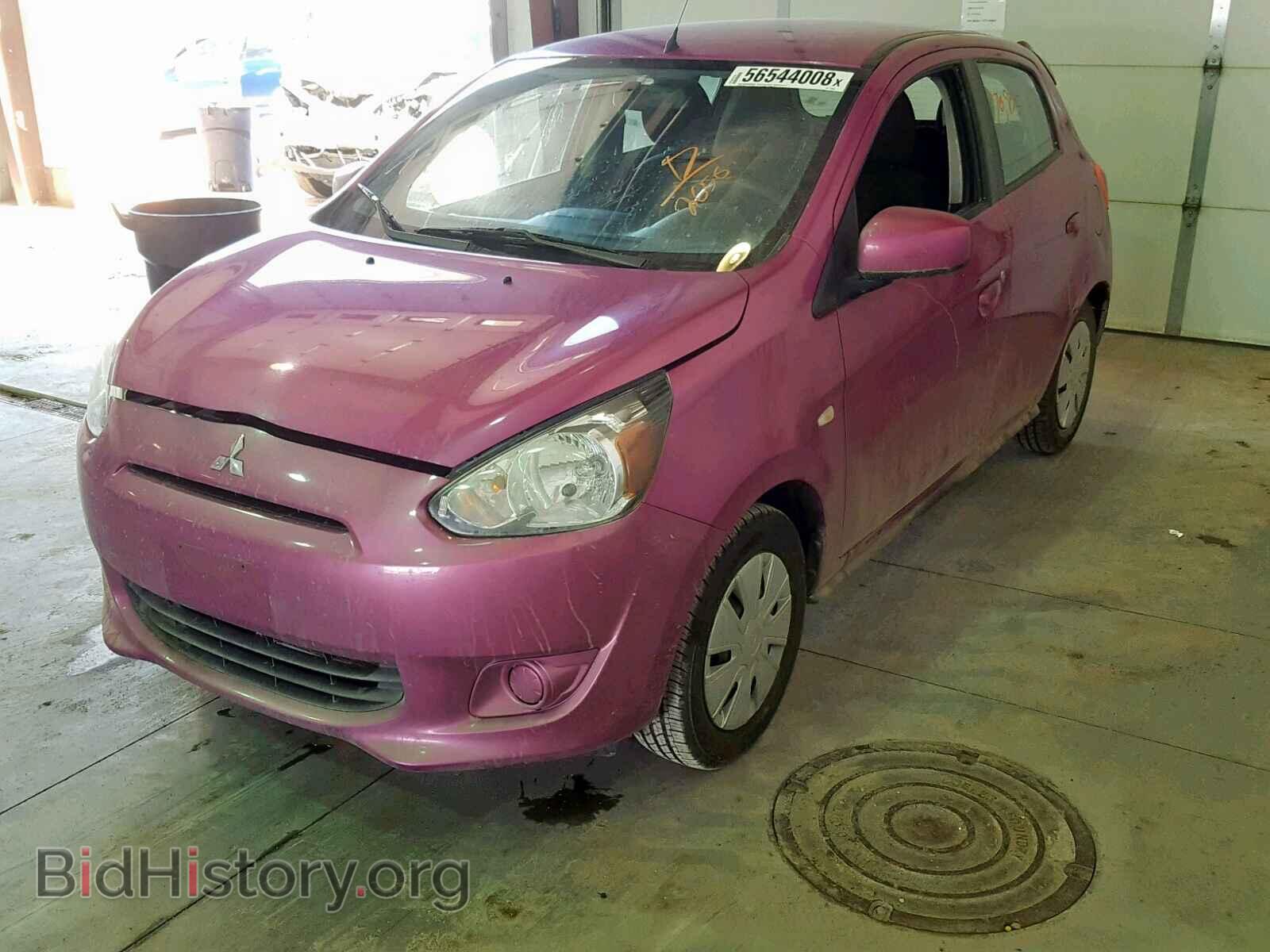 2014 MITSUBISHI MIRAGE - VIN: ML32A3HJ5EH022656 - Фото 2