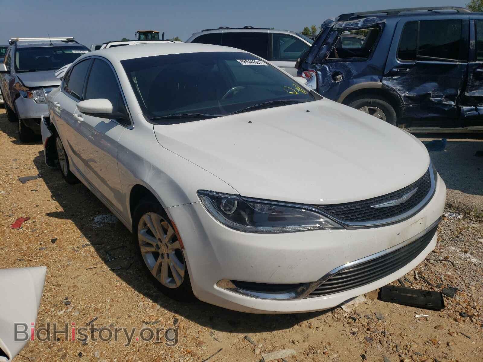 Фотография 1C3CCCAB9GN166170 - CHRYSLER 200 2016