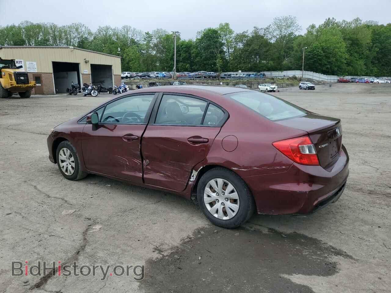 2012 HONDA CIVIC - VIN: 19XFB2F51CE355726 - Фото 2