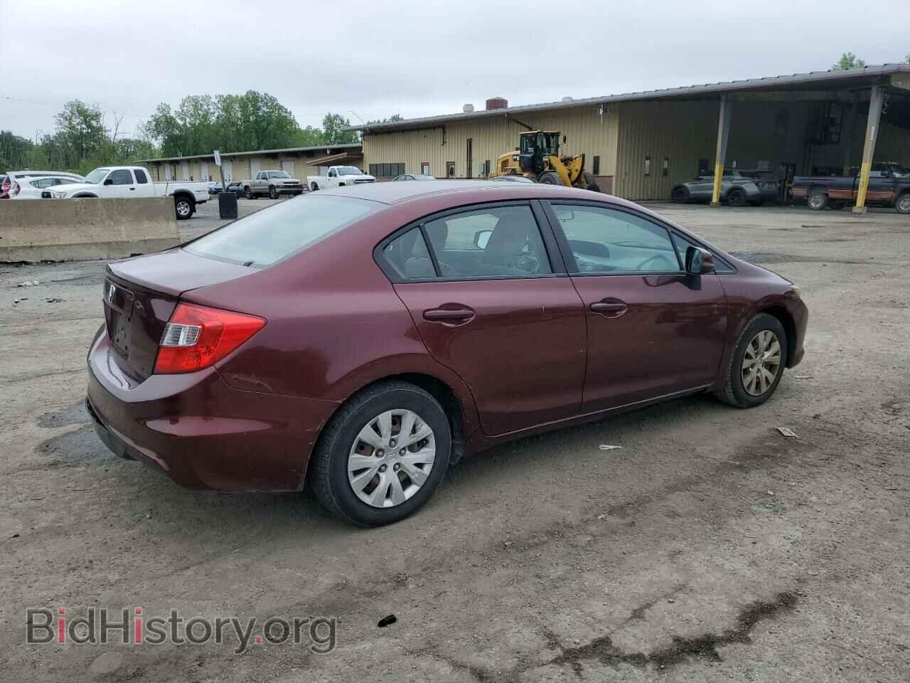 2012 HONDA CIVIC - VIN: 19XFB2F51CE355726 - Фото 3
