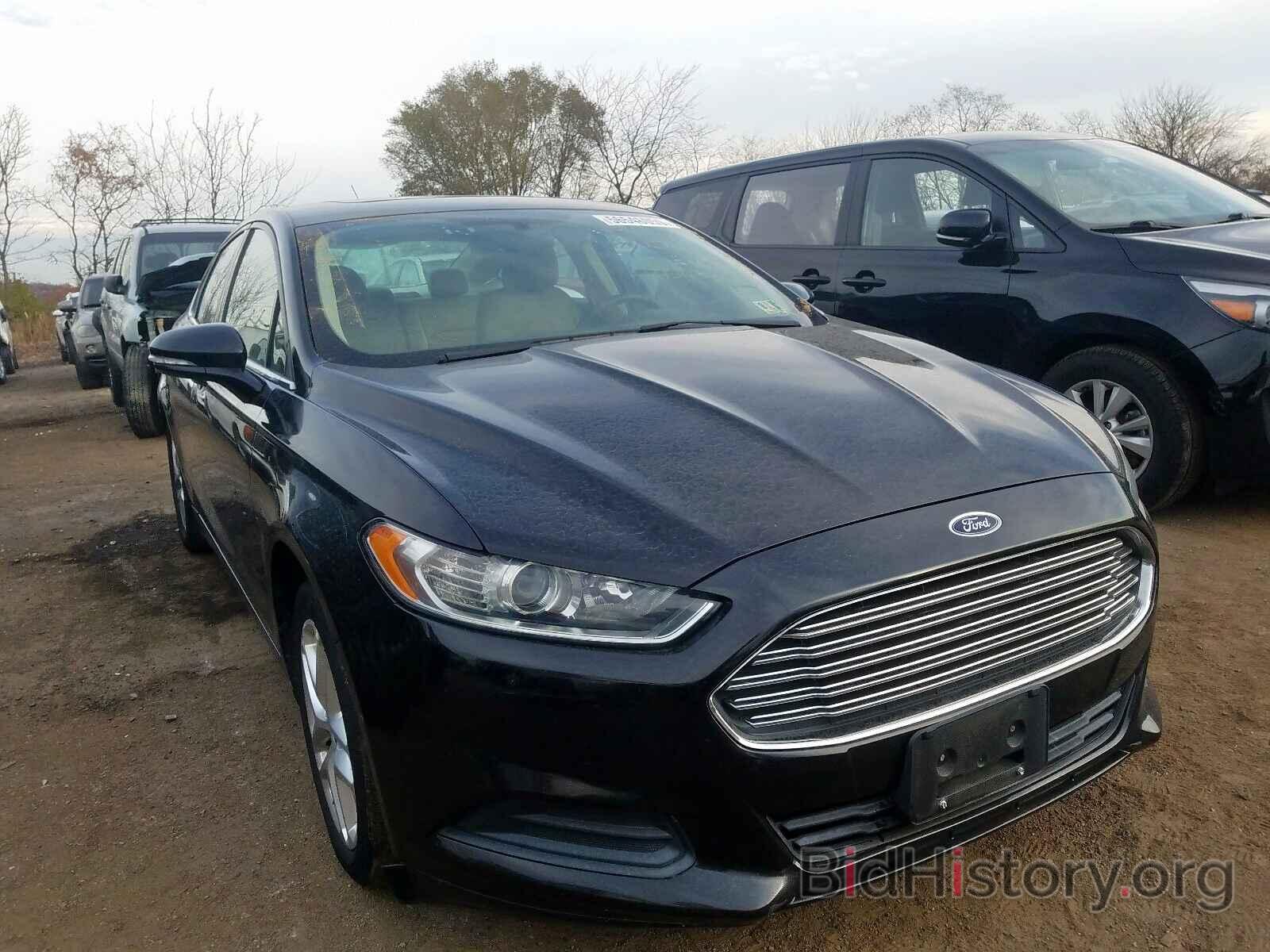 Photo 3FA6P0HR1DR306807 - FORD FUSION SE 2013