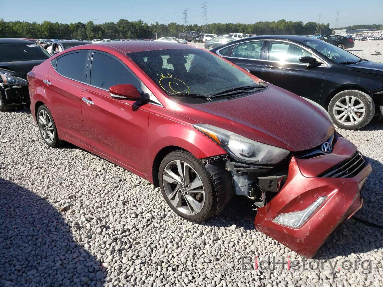 Photo 5NPDH4AE1EH487800 - HYUNDAI ELANTRA 2014