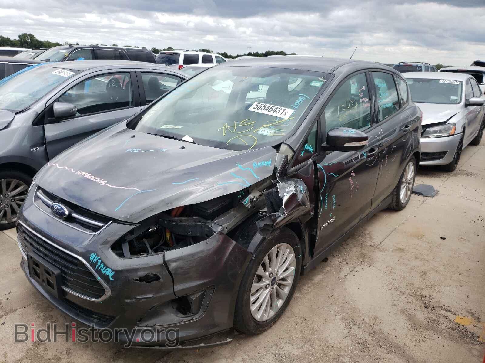 2017 FORD CMAX - VIN: 1FADP5AUXHL110825 - Фото 2