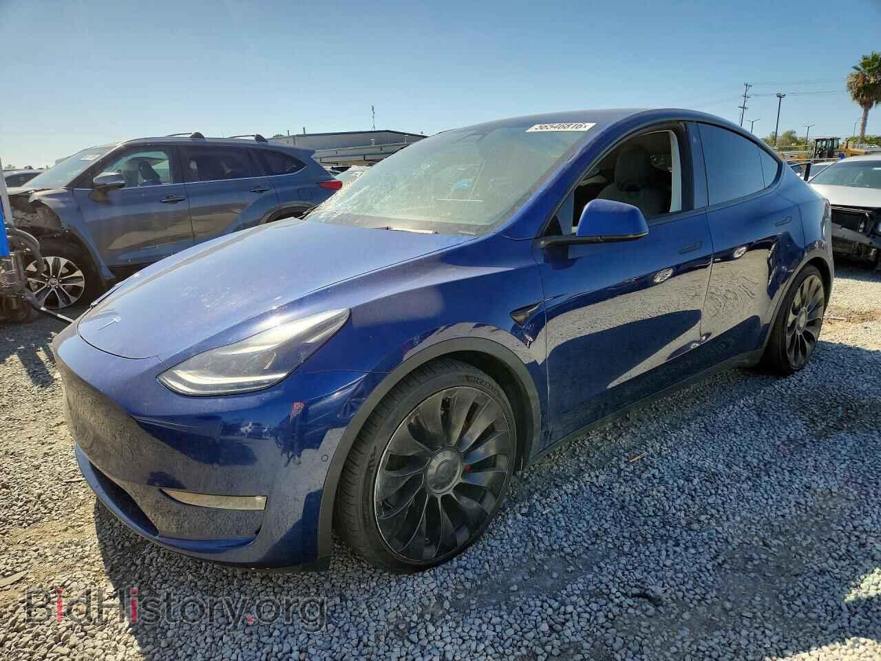 Фотография 7SAYGDEF2NF443846 - TESLA MODEL Y 2022