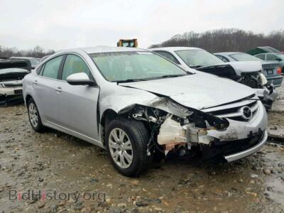 2012 Mazda 6 6 I, silver — VIN 1YVHZ8BH5C5M21045, Copart