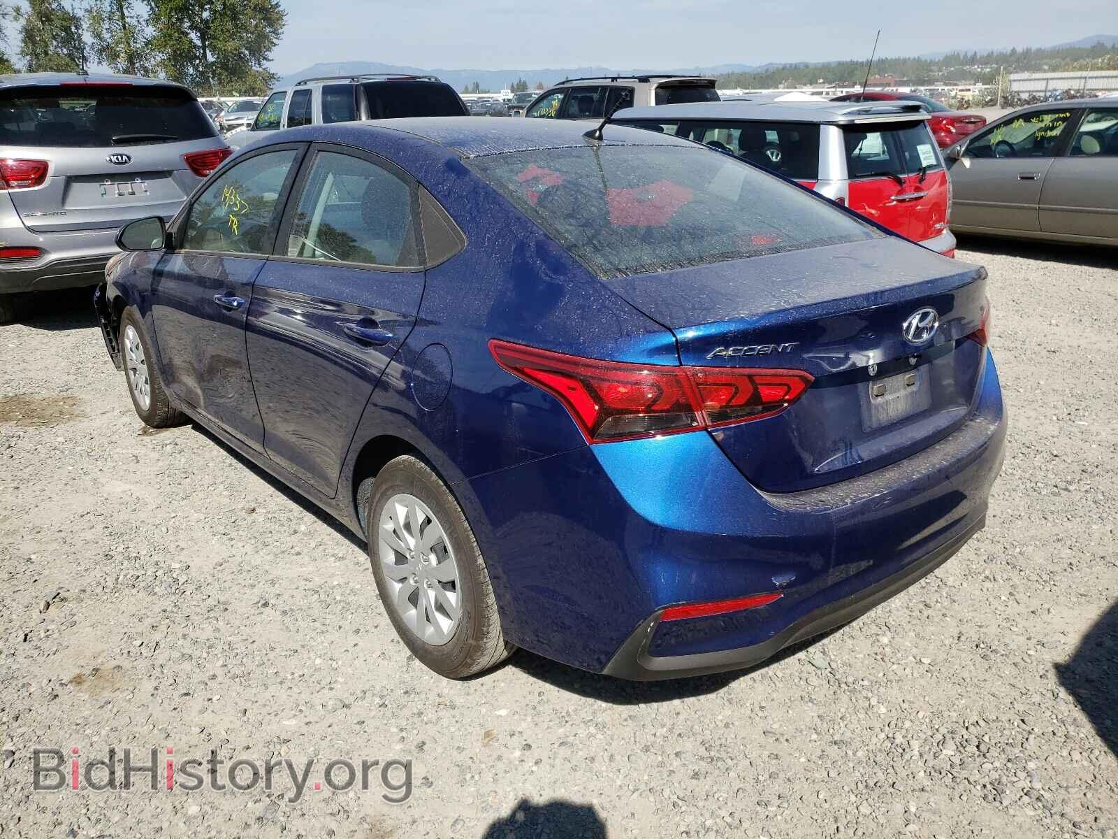 2021 HYUNDAI ACCENT - VIN: 3KPC24A6XME143441 - Фото 3