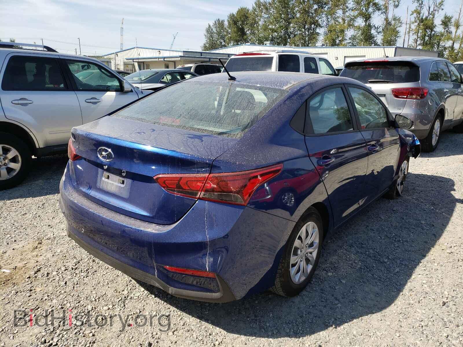 2021 HYUNDAI ACCENT - VIN: 3KPC24A6XME143441 - Фото 4