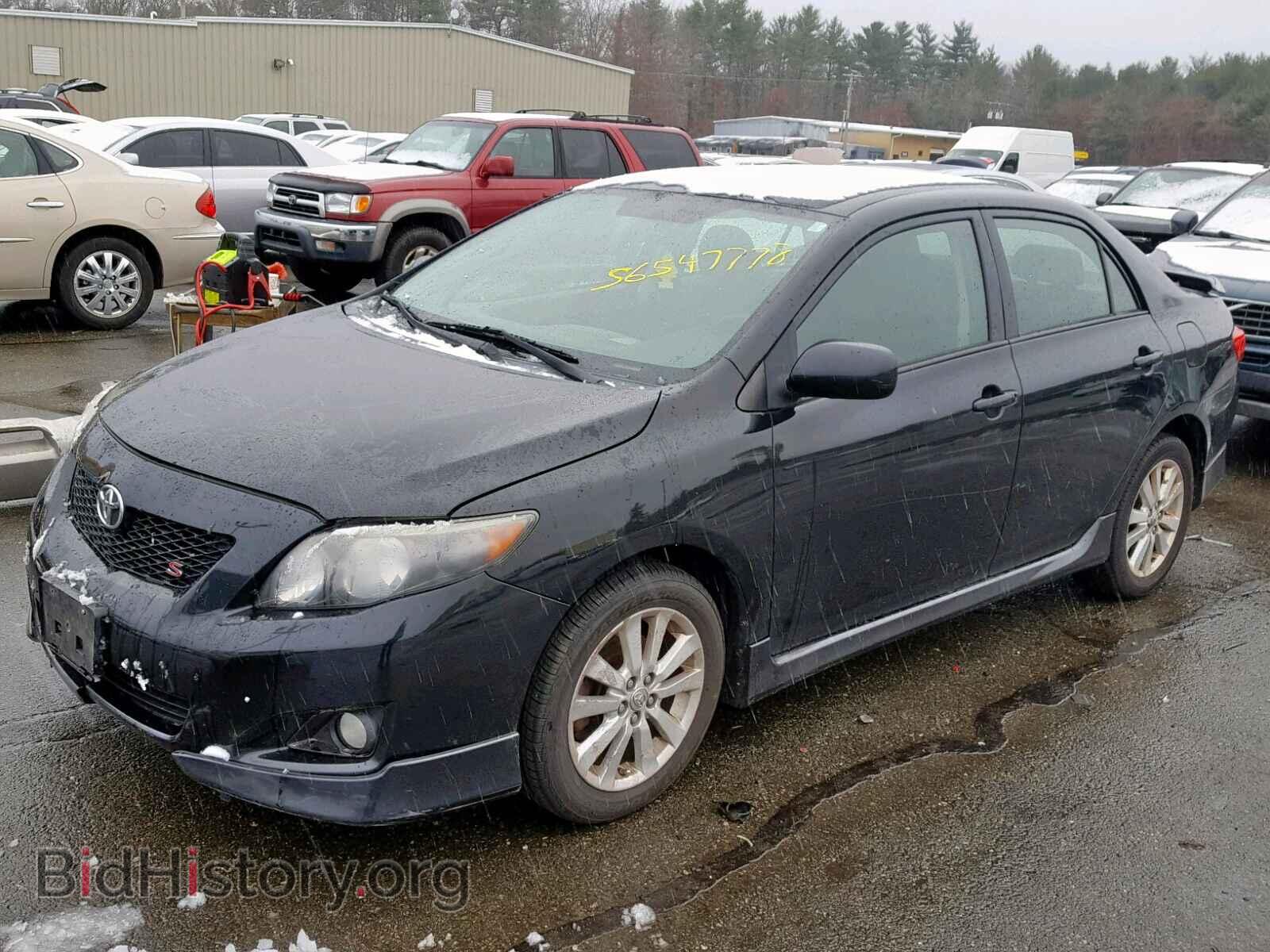 2009 TOYOTA COROLLA BA - VIN: 2T1BU40E79C051319 - Фото 2