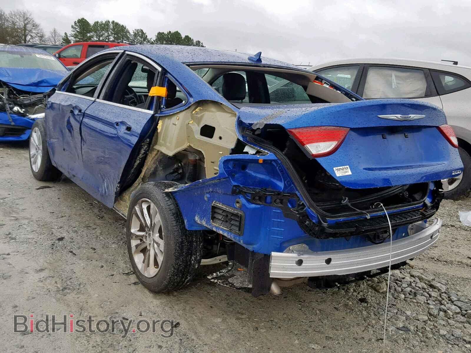2016 CHRYSLER 200 - VIN: 1C3CCCAB5GN180597 - Фото 3
