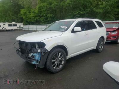 2017 Dodge DURANGO GT, white — VIN 1C4RDJDG1HC666240, Copart