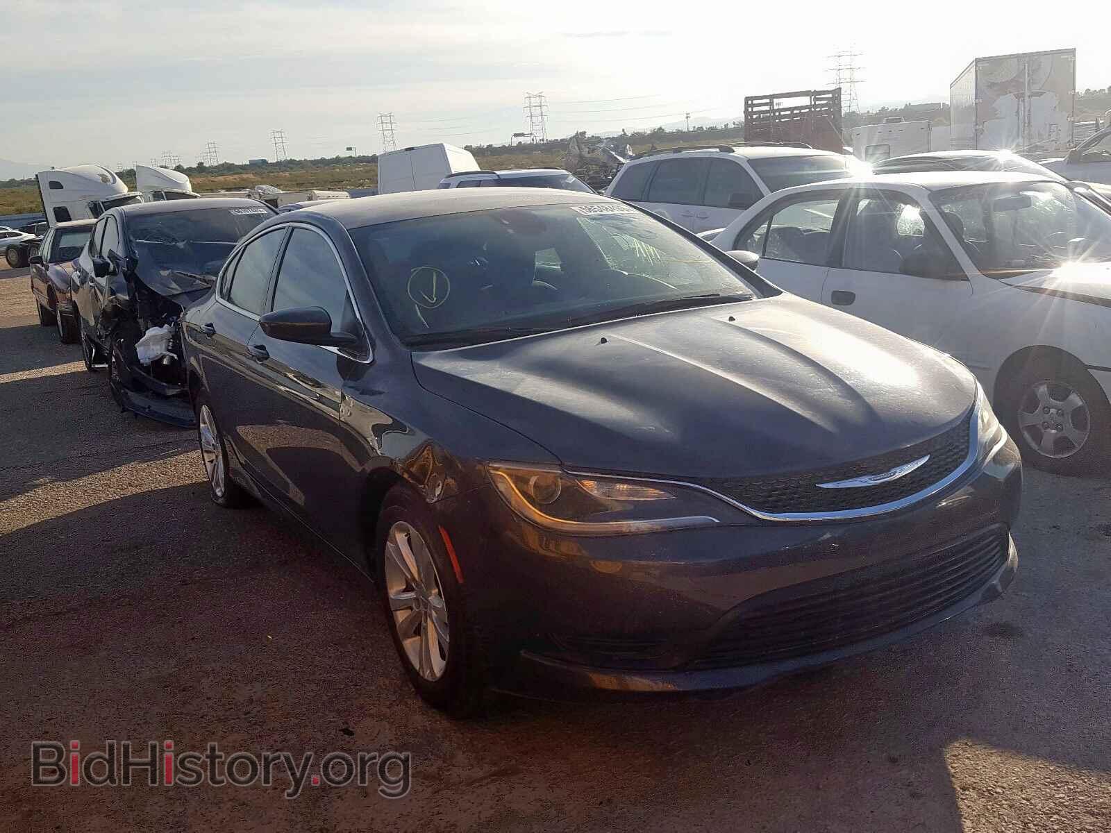 Фотография 1C3CCCFB5GN185890 - CHRYSLER 200 2016