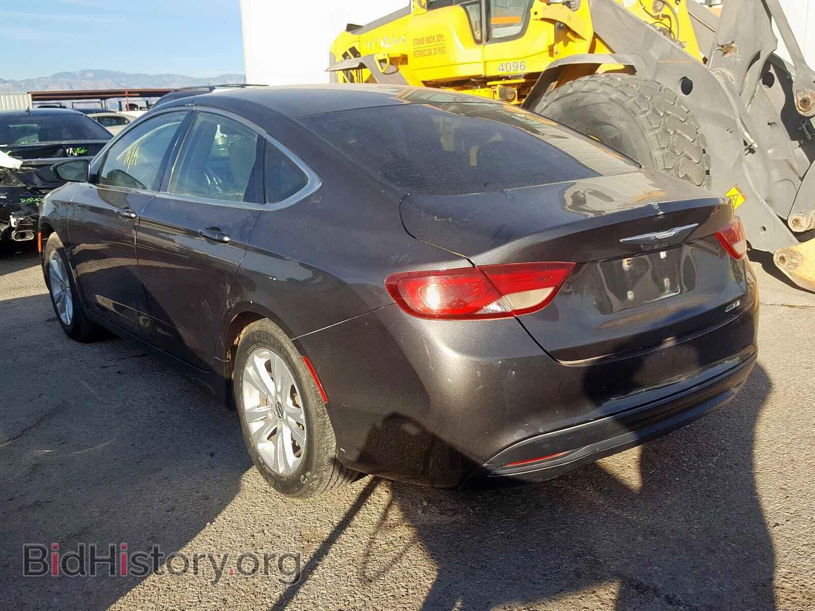 2016 CHRYSLER 200 - VIN: 1C3CCCFB5GN185890 - Фото 3