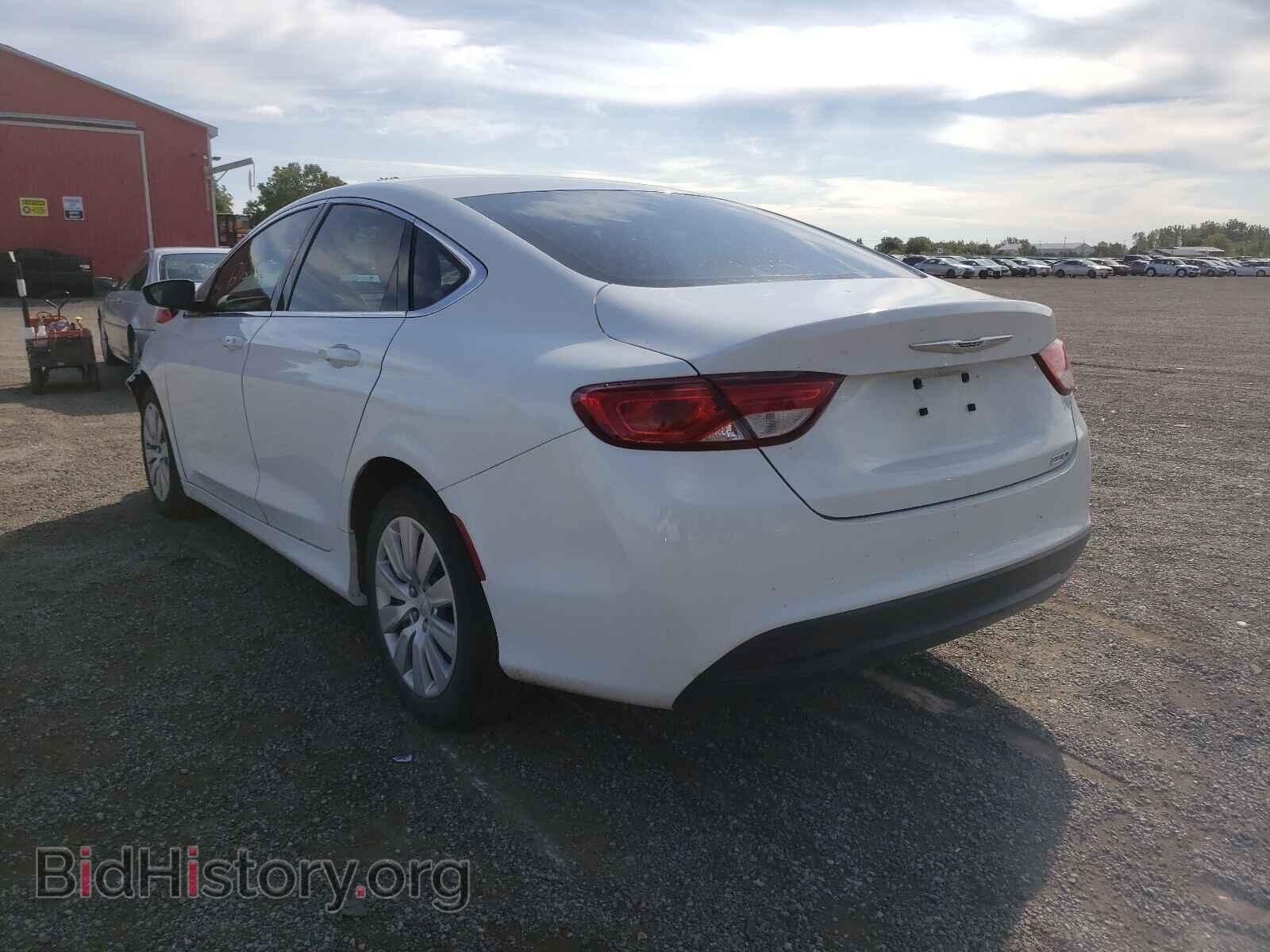 2016 CHRYSLER 200 - VIN: 1C3CCCFB5GN196954 - Фото 3