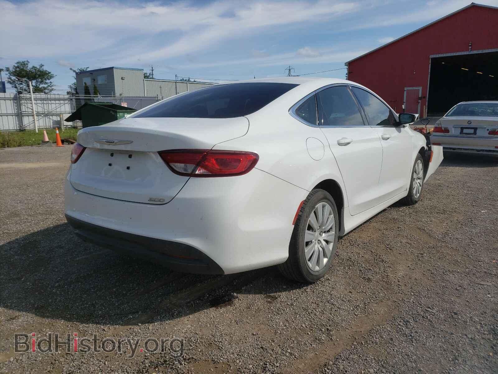 2016 CHRYSLER 200 - VIN: 1C3CCCFB5GN196954 - Фото 4