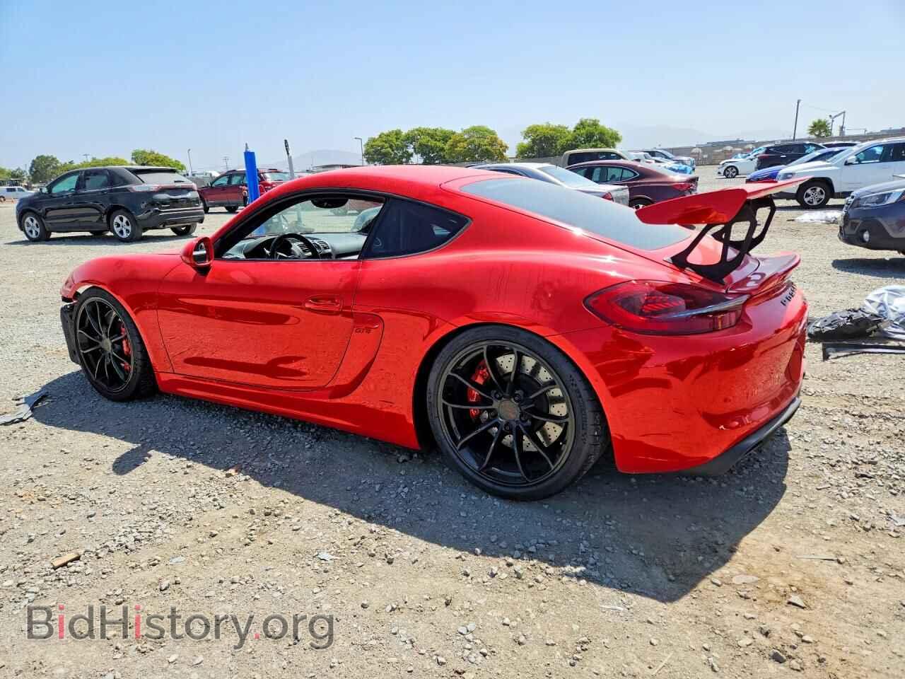 2016 PORSCHE CAYMAN - VIN: WP0AC2A82GK192399 - Фото 2