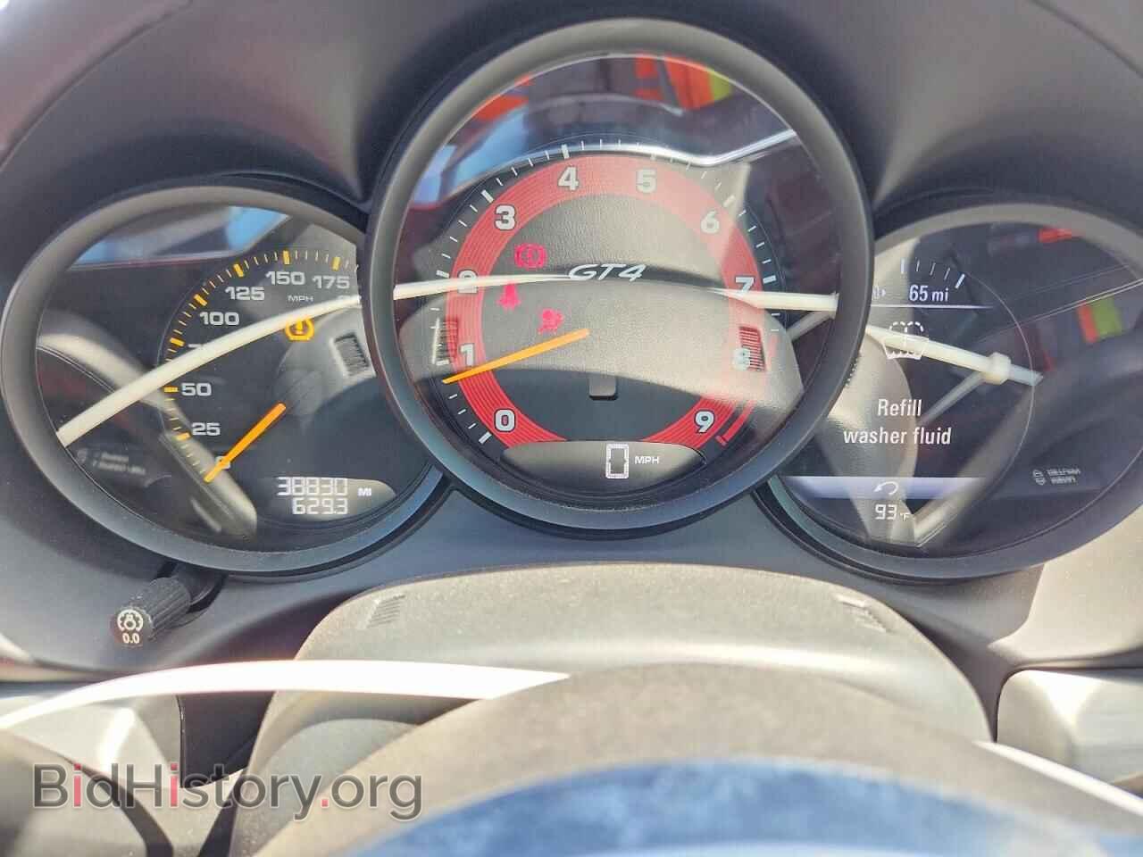 2016 PORSCHE CAYMAN - VIN: WP0AC2A82GK192399 - Фото 9