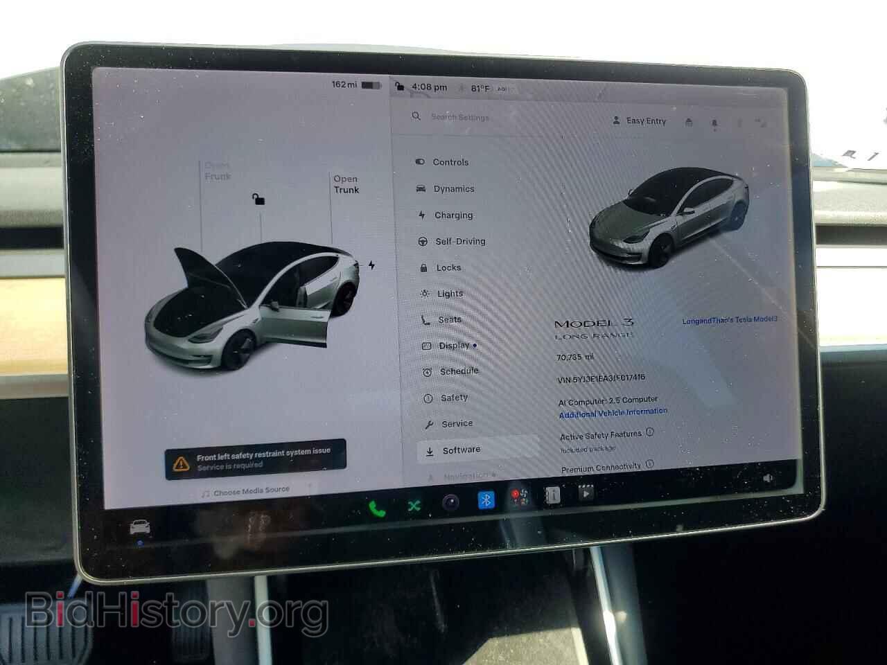 2018 TESLA MODEL 3 - VIN: 5YJ3E1EA3JF017416 - Photo 9