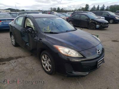 2012 Mazda 3 3 I, black — VIN JM1BL1UGXC1520105, Copart