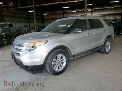2011 Ford EXPLORER XLT, silver — VIN 1FMHK8D89BGA32348, Copart