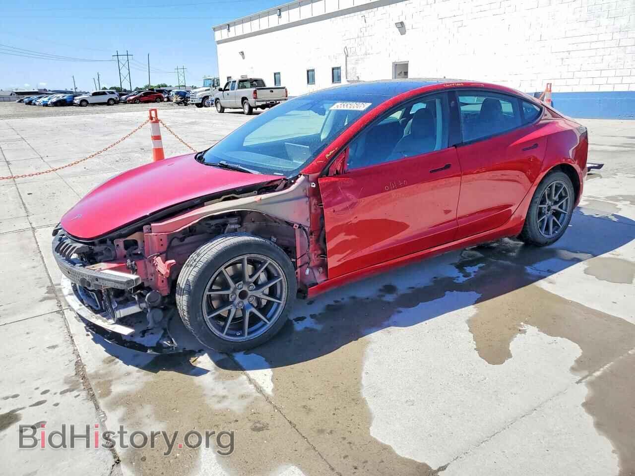 Photo 5YJ3E1EA9NF290902 - TESLA MODEL 3 2022