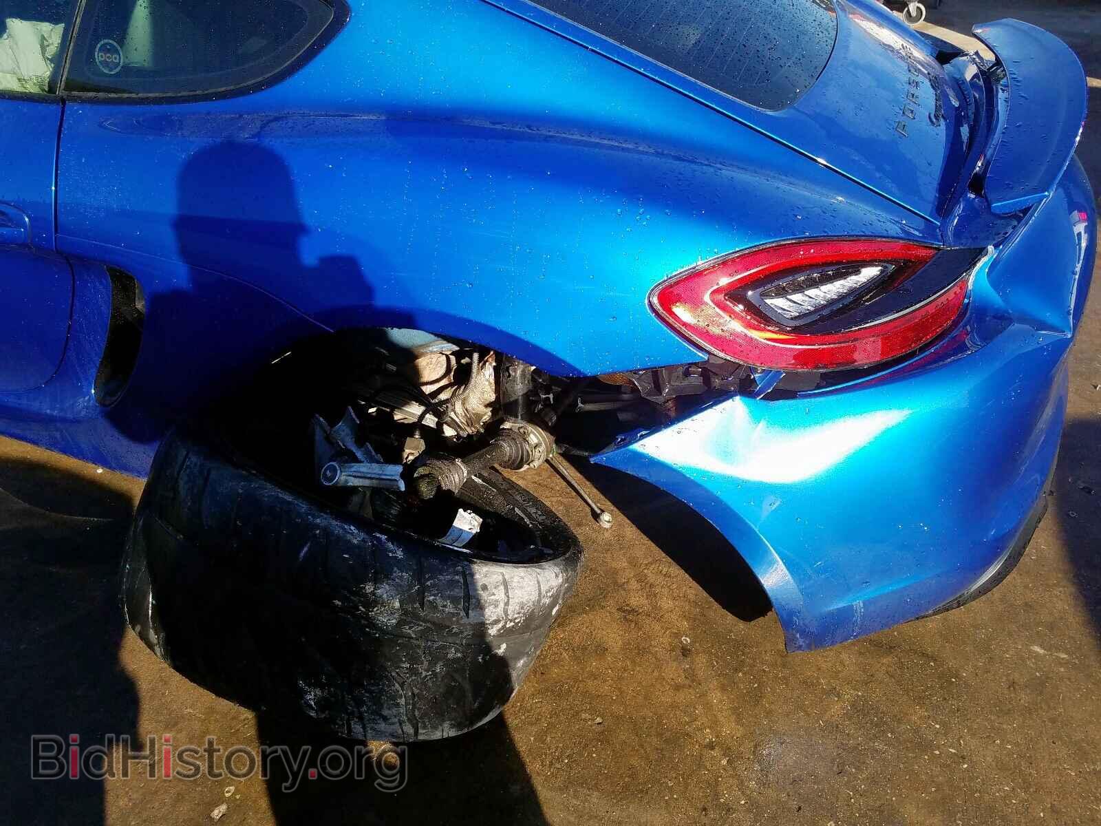 2015 PORSCHE CAYMAN - VIN: WP0AB2A82FK183607 - Фото 9