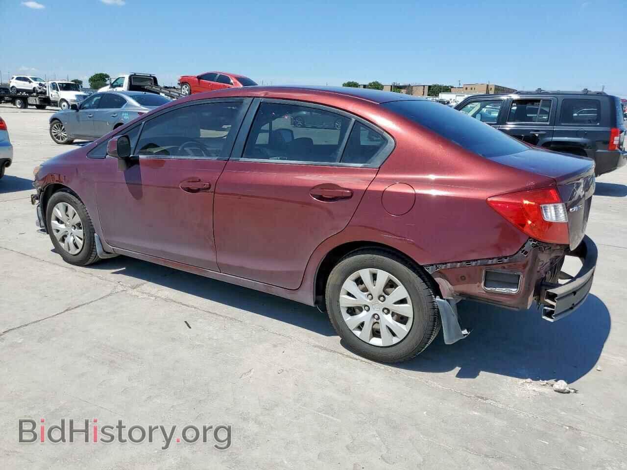 2012 HONDA CIVIC - VIN: 19XFB2F55CE079499 - Фото 2