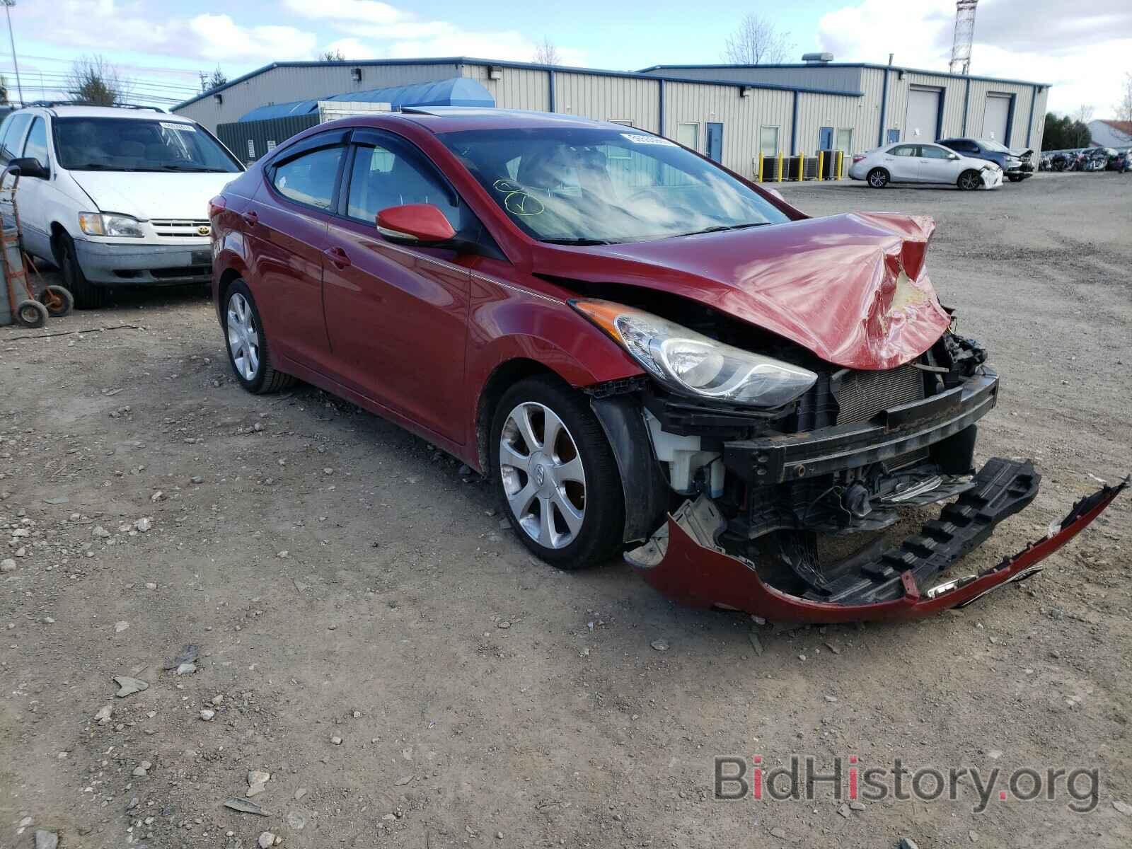 Photo KMHDH4AE2CU246181 - HYUNDAI ELANTRA 2012