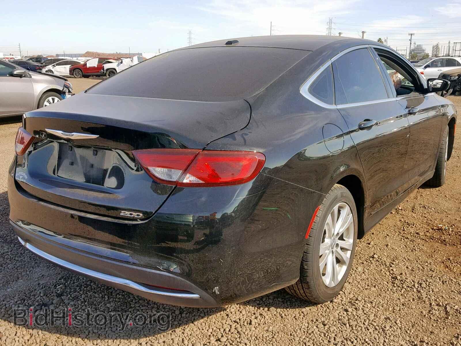 2015 CHRYSLER 200 - VIN: 1C3CCCAB1FN740839 - Фото 4
