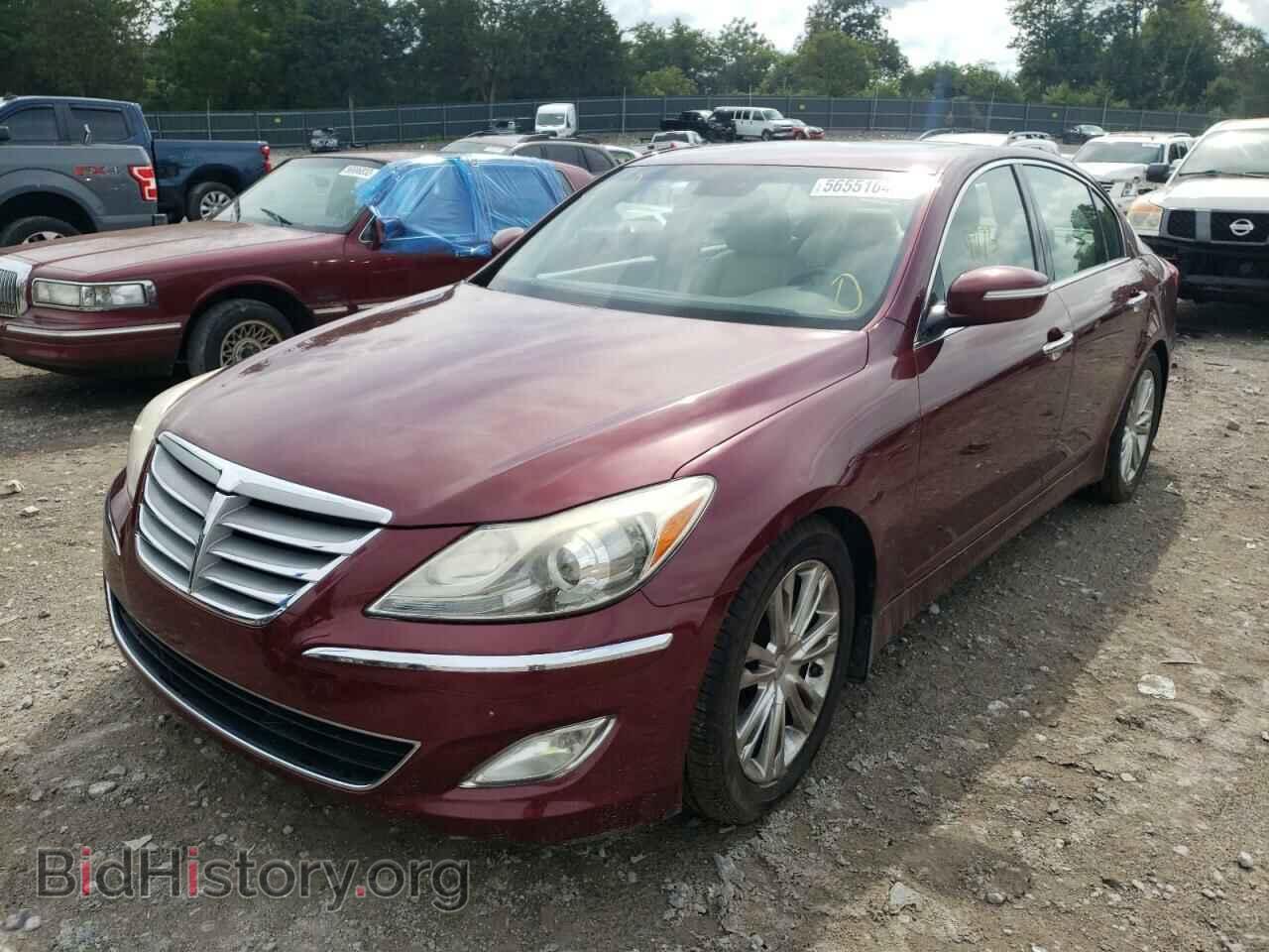 2012 HYUNDAI GENESIS - VIN: KMHGC4DD4CU177461 - Фото 2