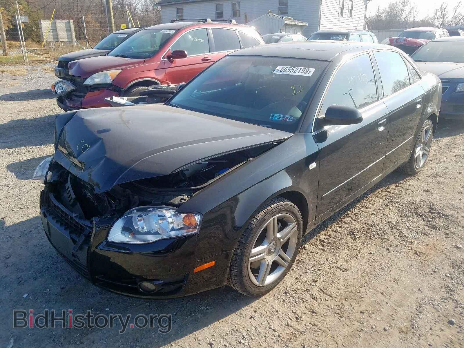 2007 AUDI A4 - VIN: WAUDF78E27A147883 - Фото 2