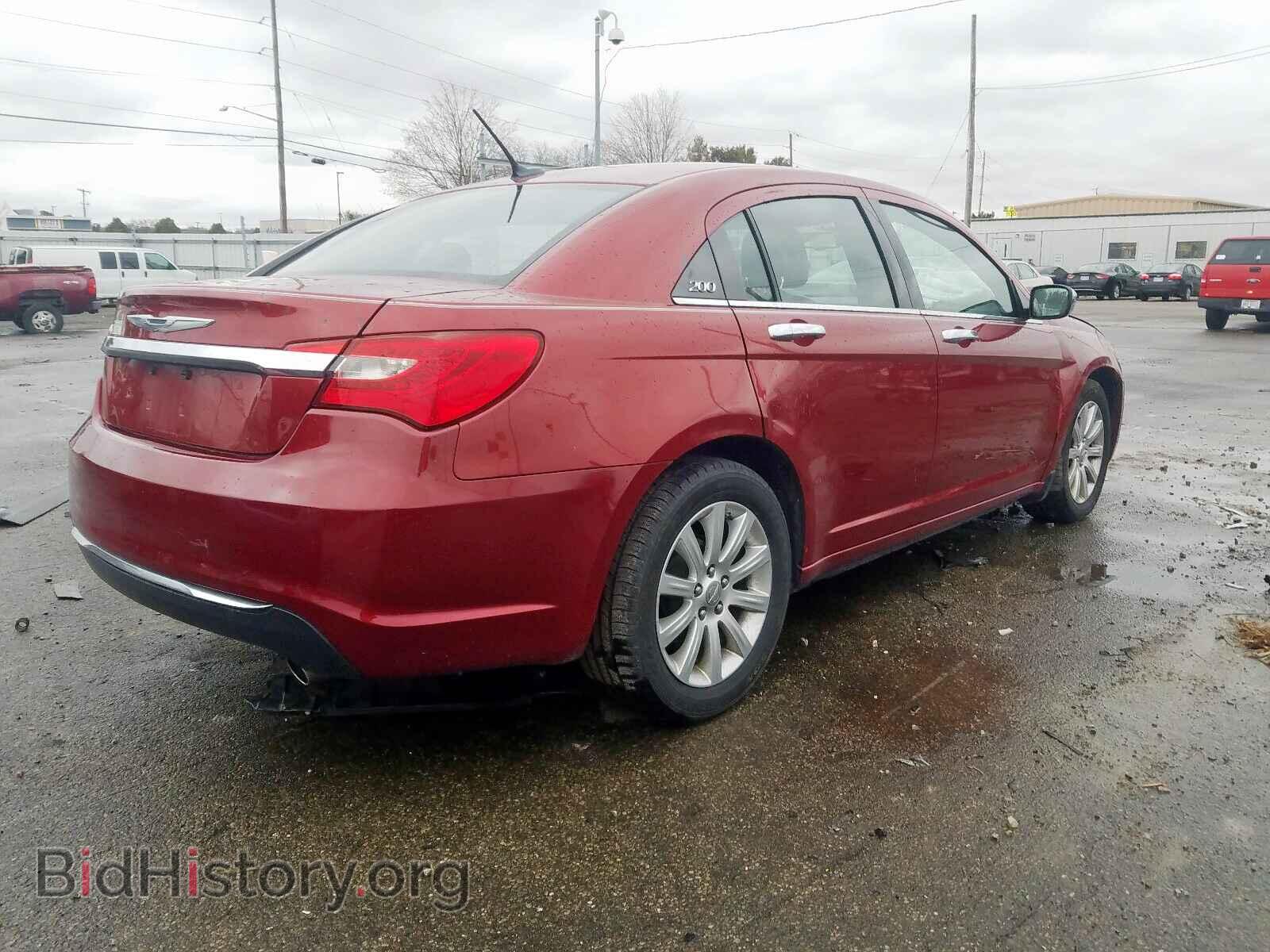 2013 CHRYSLER 200 - VIN: 1C3CCBCG1DN623410 - Фото 4