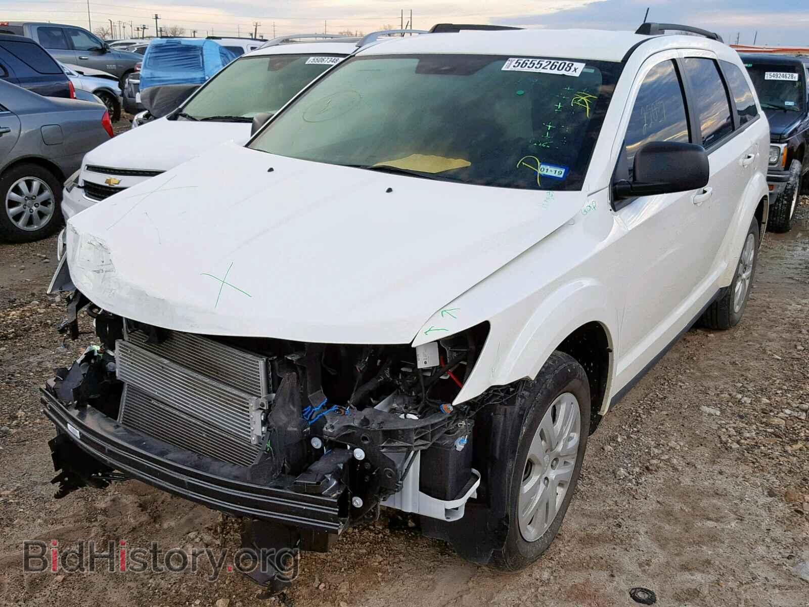 2017 DODGE JOURNEY SE - VIN: 3C4PDCAB6HT559474 - Фото 2