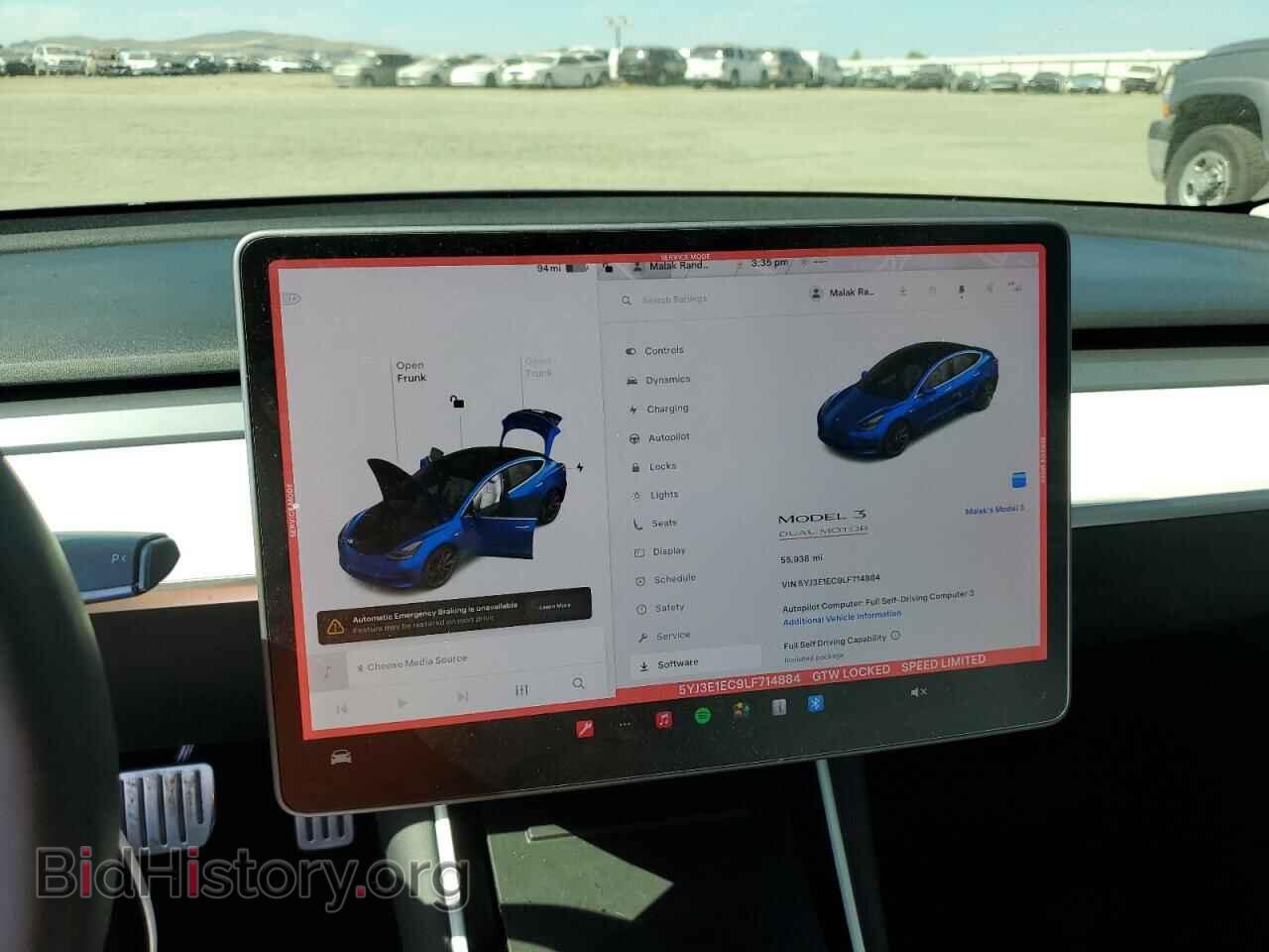 2020 TESLA MODEL 3 - VIN: 5YJ3E1EC9LF714884 - Фото 9